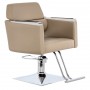 Fotel fryzjerski Bella hydrauliczny obrotowy do salonu fryzjerskiego podnóżek chromowany krzesło fryzjerskie - 2