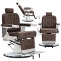 Fotel fryzjerski barberski hydrauliczny do salonu fryzjerskiego barber shop Talus Barberking w 24H