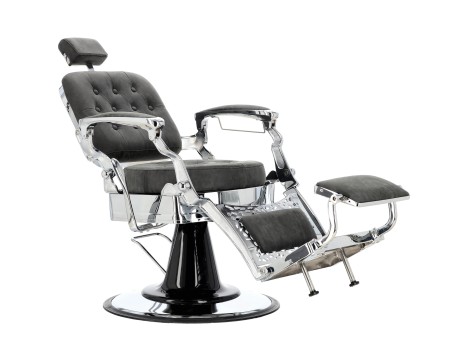Fotel fryzjerski barberski hydrauliczny do salonu fryzjerskiego barber shop Lesos Barberking - 5
