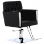 Fotel fryzjerski Maya hydrauliczny obrotowy do salonu fryzjerskiego podnóżek chromowany krzesło fryzjerskie - 2