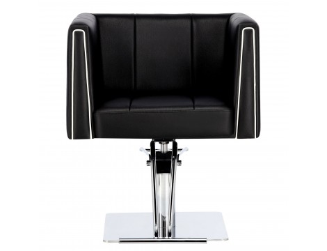 Fotel fryzjerski Dante hydrauliczny obrotowy do salonu fryzjerskiego podnóżek chromowany krzesło fryzjerskie - 5
