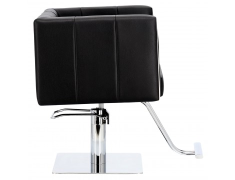 Fotel fryzjerski Dante hydrauliczny obrotowy do salonu fryzjerskiego podnóżek chromowany krzesło fryzjerskie - 3