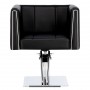 Fotel fryzjerski Dante hydrauliczny obrotowy do salonu fryzjerskiego podnóżek chromowany krzesło fryzjerskie - 5