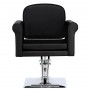 Fotel fryzjerski Milo hydrauliczny obrotowy do salonu fryzjerskiego podnóżek chromowany krzesło fryzjerskie - 4