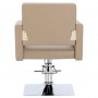 Fotel fryzjerski Atina hydrauliczny obrotowy do salonu fryzjerskiego podnóżek chromowany krzesło fryzjerskie - 4