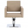 Fotel fryzjerski Atina hydrauliczny obrotowy do salonu fryzjerskiego podnóżek chromowany krzesło fryzjerskie - 5