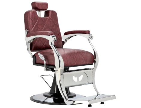 Fotel fryzjerski barberski hydrauliczny do salonu fryzjerskiego barber shop Dion Barberking - 3