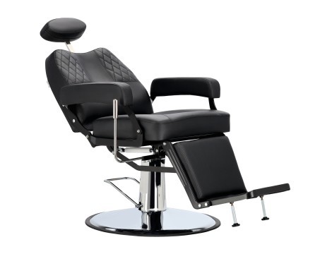 Fotel fryzjerski barberski hydrauliczny do salonu fryzjerskiego barber shop Nestor Barberking w 24H - 6