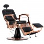 Fotel fryzjerski barberski hydrauliczny do salonu fryzjerskiego barber shop Gaius Barberking - 6