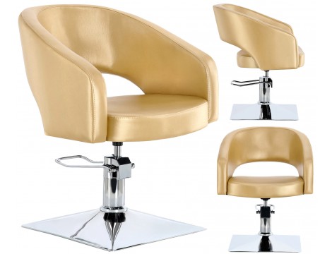 Fotel fryzjerski Greta hydrauliczny obrotowy do salonu fryzjerskiego krzesło fryzjerskie
