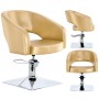 Fotel fryzjerski Greta hydrauliczny obrotowy do salonu fryzjerskiego krzesło fryzjerskie