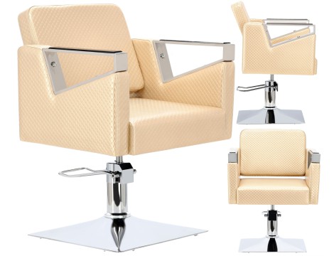 Fotel fryzjerski Tomas hydrauliczny obrotowy do salonu fryzjerskiego krzesło fryzjerskie