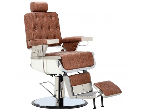Fotel fryzjerski barberski hydrauliczny do salonu fryzjerskiego barber shop Santino Barberking - 2