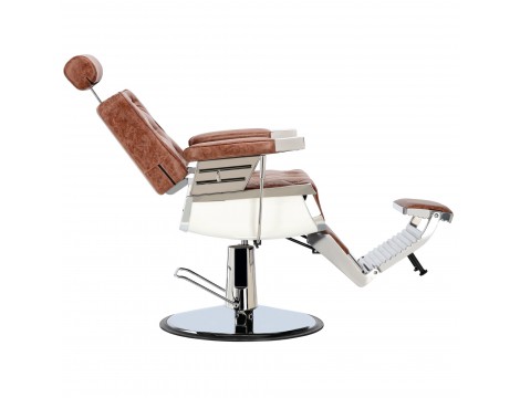 Fotel fryzjerski barberski hydrauliczny do salonu fryzjerskiego barber shop Santino Barberking - 6