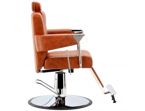 Fotel fryzjerski barberski hydrauliczny do salonu fryzjerskiego barber shop Tyrs Barberking - 5