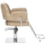 Fotel fryzjerski Austin hydrauliczny obrotowy do salonu fryzjerskiego podnóżek chromowany krzesło fryzjerskie - 3