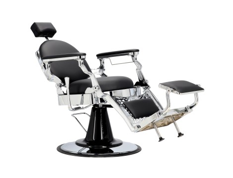 Fotel fryzjerski barberski hydrauliczny do salonu fryzjerskiego barber shop Logan Barberking - 6