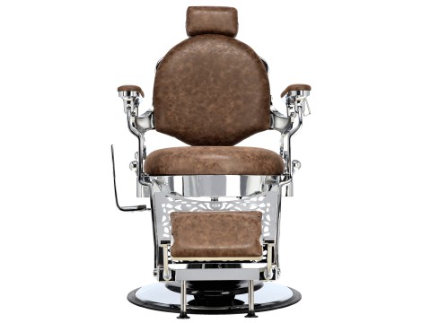 Fotel fryzjerski barberski hydrauliczny do salonu fryzjerskiego barber shop Logan Barberking - 5