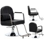 Fotel fryzjerski Drake hydrauliczny obrotowy do salonu fryzjerskiego podnóżek chromowany krzesło fryzjerskie
