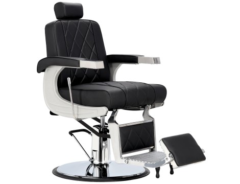 Fotel fryzjerski barberski hydrauliczny do salonu fryzjerskiego barber shop Nilus Barberking w 24H - 2