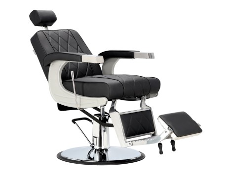 Fotel fryzjerski barberski hydrauliczny do salonu fryzjerskiego barber shop Nilus Barberking w 24H - 6