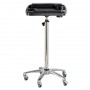 Pomocnik fryzjerski wózek stolik na kółkach do farbowania T0193-1 do salonu kosmetycznego stolik na statywie - 4