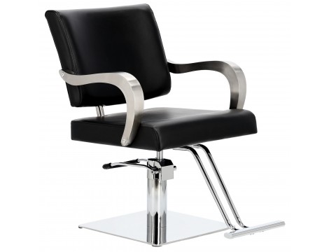 Fotel fryzjerski Nolan hydrauliczny obrotowy podnóżek do salonu fryzjerskiego krzesło fryzjerskie - 2