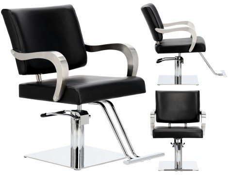 Fotel fryzjerski Nolan hydrauliczny obrotowy podnóżek do salonu fryzjerskiego krzesło fryzjerskie