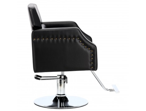 Fotel fryzjerski Dominic hydrauliczny obrotowy podnóżek do salonu fryzjerskiego krzesło fryzjerskie - 3