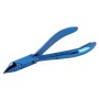 Cążki cęgi do grubych wrastających paznokci skórek obcinaczki nożyczki manicure gabinet SPA niebieskie - 2