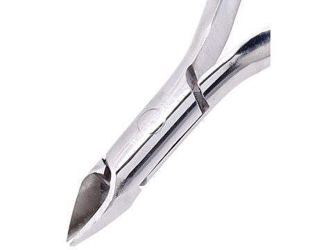 Cążki do skórek paznokci obcinaczki nożyczki kosmetyczne manicure gabinet SPA srebrne - 6