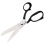 Nożyce nożyczki krawieckie tradycyjne do cięcia tkanin duże uniwersalne czarne - 2