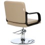 Fotel fryzjerski Luke hydrauliczny obrotowy do salonu fryzjerskiego podnóżek chromowany krzesło fryzjerskie - 5