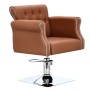 Fotel fryzjerski Kiva hydrauliczny obrotowy do salonu fryzjerskiego krzesło fryzjerskie - 2