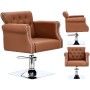 Fotel fryzjerski Kiva hydrauliczny obrotowy do salonu fryzjerskiego krzesło fryzjerskie