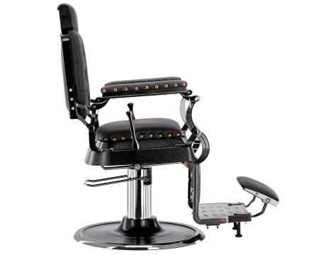 Fotel fryzjerski barberski hydrauliczny do salonu fryzjerskiego barber shop Leonardo Barberking w 24H produkt złożony - 4