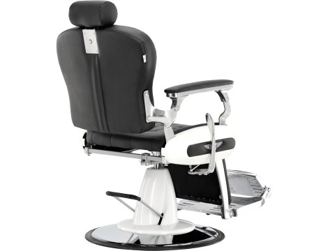 Fotel fryzjerski barberski hydrauliczny do salonu fryzjerskiego barber shop Diodor Barberking produkt złożony - 9
