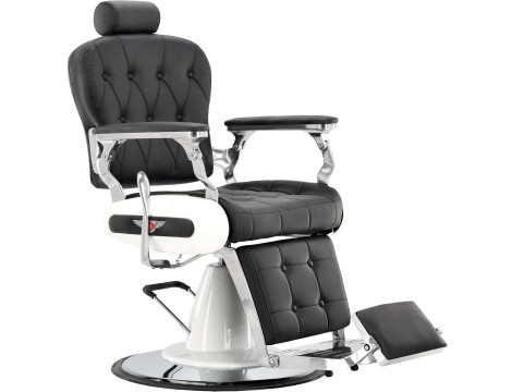 Fotel fryzjerski barberski hydrauliczny do salonu fryzjerskiego barber shop Diodor Barberking produkt złożony - 2