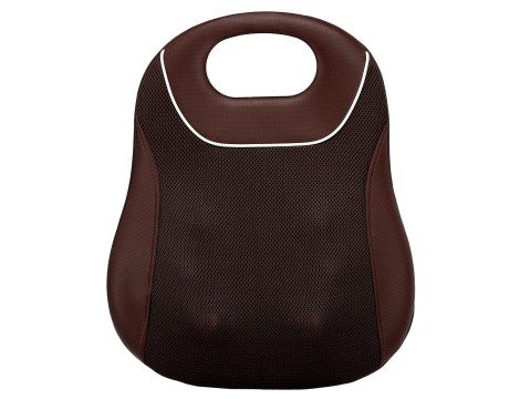 Poduszka masująca masażer na fotel przenośny Brązowy - 3