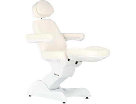 Fotel kosmetyczny elektryczny do salonu kosmetycznego pedicure regulacja 4 siłowniki Karim produkt złożony - 7