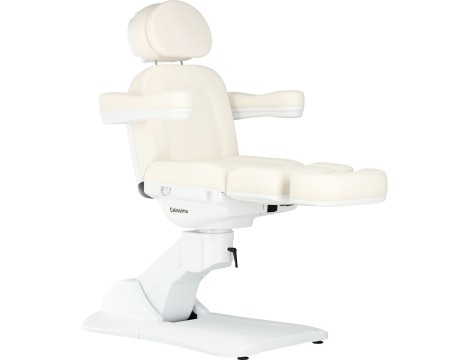 Fotel kosmetyczny elektryczny do salonu kosmetycznego pedicure regulacja 4 siłowniki Aiden produkt złożony - 7