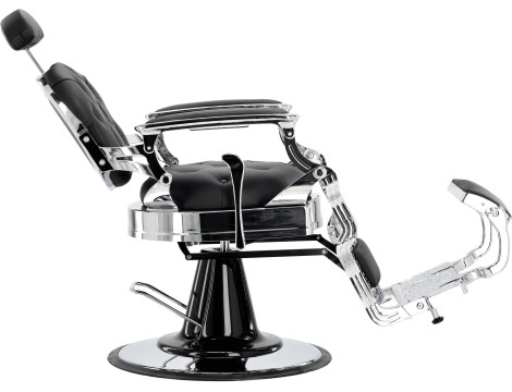 Fotel fryzjerski barberski hydrauliczny do salonu fryzjerskiego barber shop Logan Barberking produkt złożony - 5
