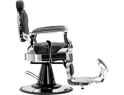 Fotel fryzjerski barberski hydrauliczny do salonu fryzjerskiego barber shop Logan Barberking produkt złożony - 4