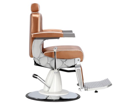 Fotel fryzjerski barberski hydrauliczny do salonu fryzjerskiego barber shop Ceres Barberking w 24H produkt złożony - 4
