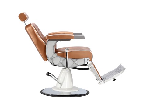 Fotel fryzjerski barberski hydrauliczny do salonu fryzjerskiego barber shop Ceres Barberking w 24H produkt złożony - 5
