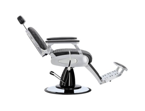 Fotel fryzjerski barberski hydrauliczny do salonu fryzjerskiego barber shop Marcos Barberking w 24H produkt złożony - 7