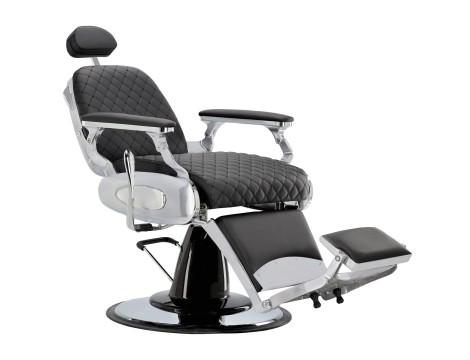 Fotel fryzjerski barberski hydrauliczny do salonu fryzjerskiego barber shop Marcos Barberking w 24H produkt złożony - 5