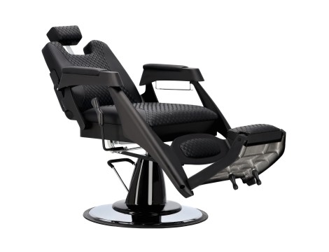 Fotel fryzjerski barberski hydrauliczny do salonu fryzjerskiego barber shop Jesús Barberking w 24H produkt złożony - 4