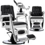Fotel fryzjerski barberski hydrauliczny do salonu fryzjerskiego barber shop Lancis Barberking w 24H produkt złożony
