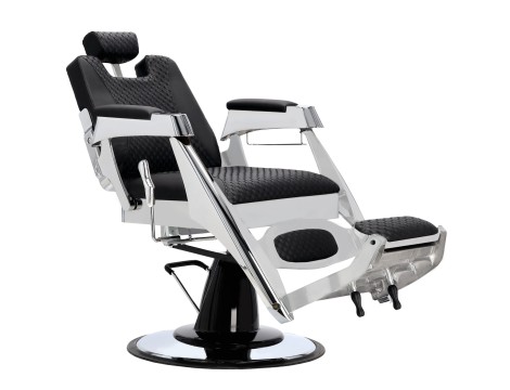 Fotel fryzjerski barberski hydrauliczny do salonu fryzjerskiego barber shop Odys Barberking w 24H produkt złożony - 4